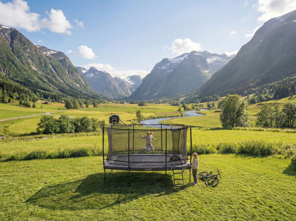Sikkerhet ved bruk av trampoline 