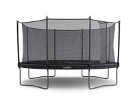 Trampoline North Pioneer Oval 420 cm Svart (OUTLET)