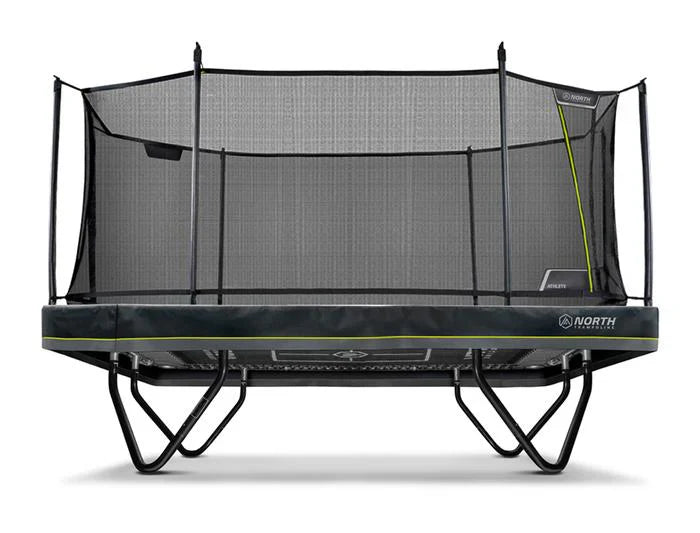 Trampoline North Athlete Rektangulær / Svart / 5.5 m x 3.40 m